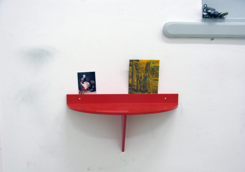 Steffi_Parlow_accurate MV #2 - Pudding and french fries in the sign of the pineapple, 2013, Table object, 12 of 14