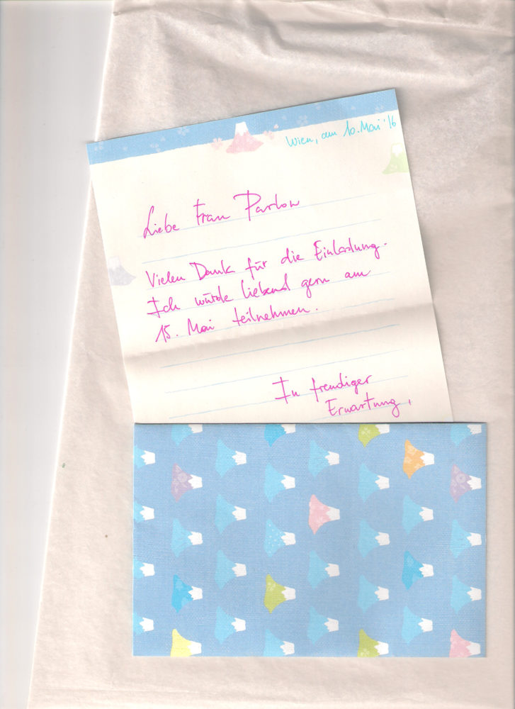 Steffi_Parlow_KLEINER AUFWAND GROßE WIRKUNG, 2016, Brief eines Gastes, 12 von 16