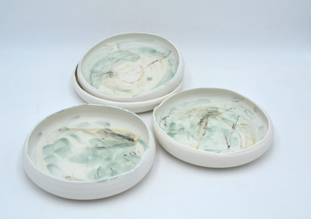 Daniel Stuhlpfarrer, 2020, Porcelain plates painted by Edin Zenun, 10 of 13
