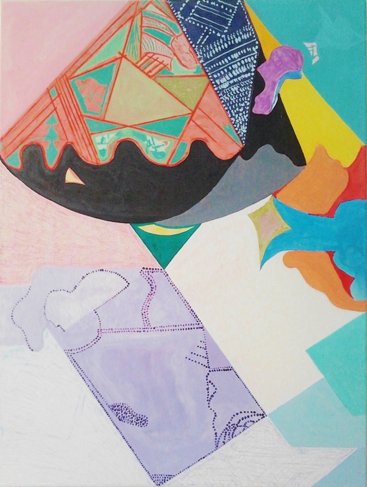 Steffi_Parlow_Dark blue smells salty, yellow tastes bitter. #04, 2019, 1 of 12