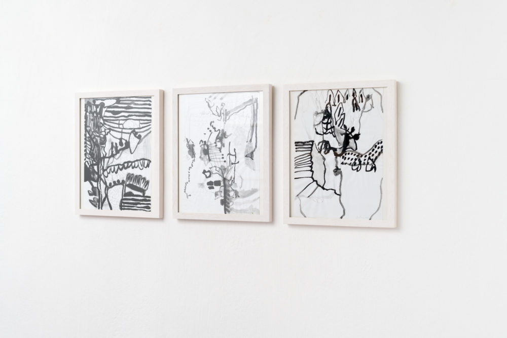 Steffi_Parlow_Dark blue smells salty, yellow tastes bitter. #04, 2019, 3 of 12