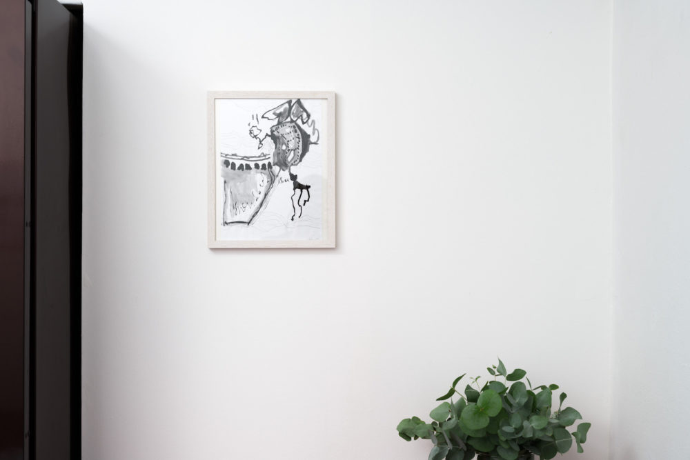 Steffi_Parlow_Dark blue smells salty, yellow tastes bitter. #04, 2019, 8 of 12