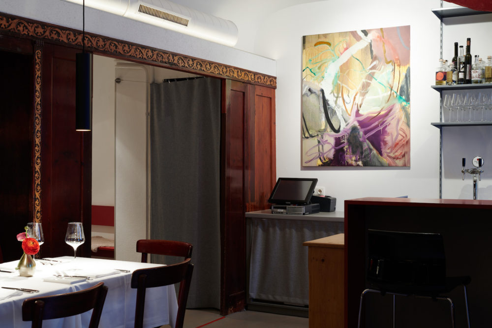 Steffi_Parlow_Dark blue smells salty, yellow tastes bitter. #01, 2019, 2 of 5